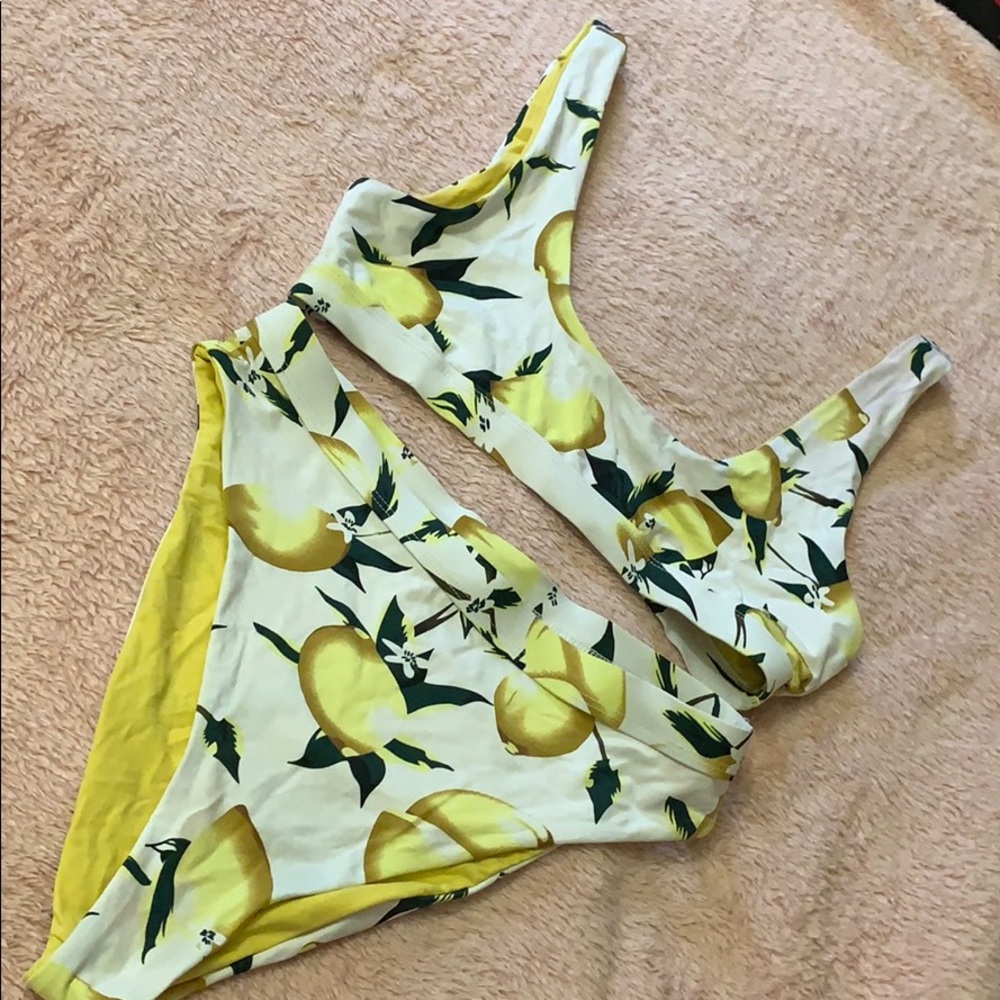 2 piece high waisted bikini